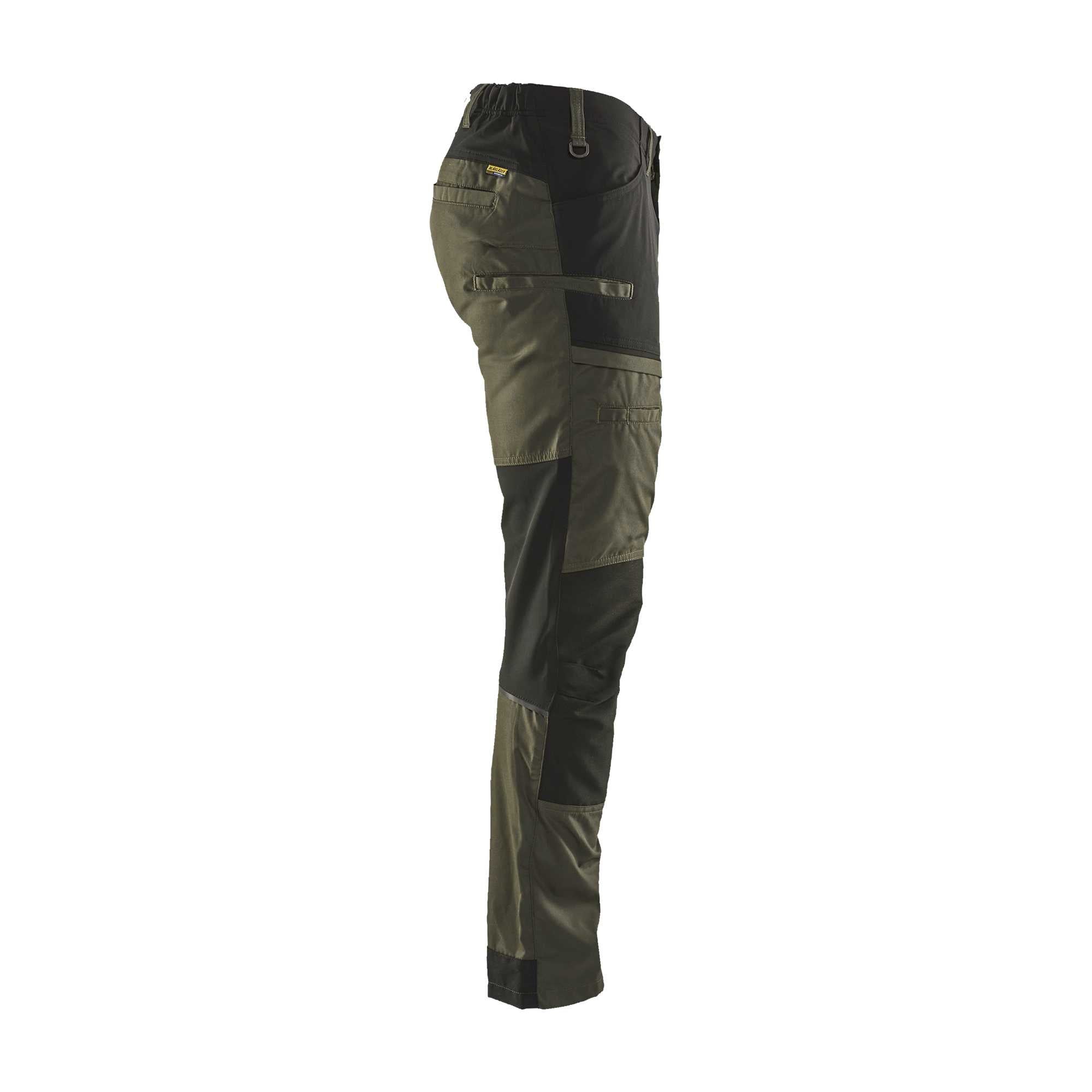 BLAKLADER 14561845 | Service trousers with stretch Work Trousers Men - stretch panels